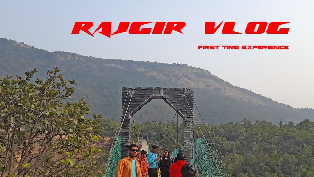 (MAZA AA GAYA🤗) RAJGIR NATURE SAFARI VLOG ! SUSPENSION BRIDGE VLOG 4