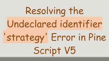 Resolving the Undeclared identifier 