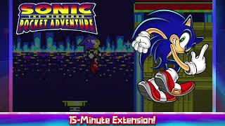 Cosmic Casino Zone (Act 2) - Sonic Pocket Adventure (Slowed Down) [15-Minute Extension]