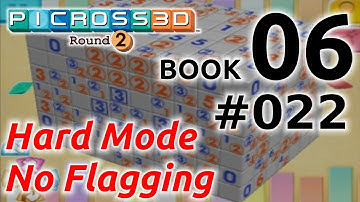 Picross 3D: Round 2: Book 06: #022 - Gameplay - No Commentary