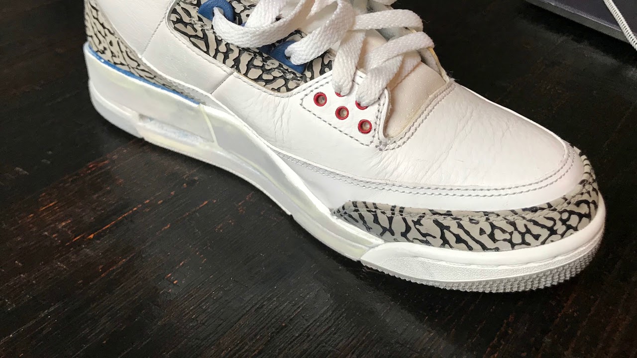 Jordan 3 Retro True Blue Restoration