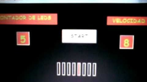 Corrimiento de leds a diferentes velocidades con pic 18F4550 en visual basic