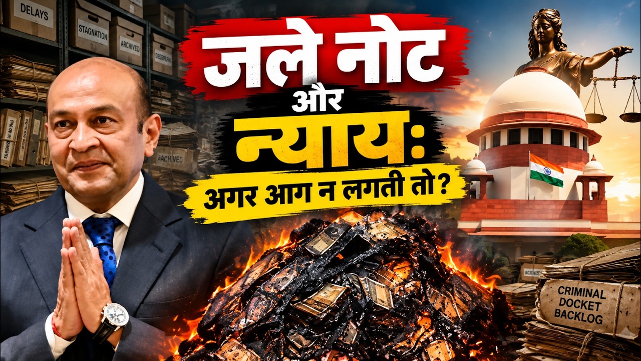"जले नोट और न्याय: अगर आग न लगती तो?" | Justice Verma