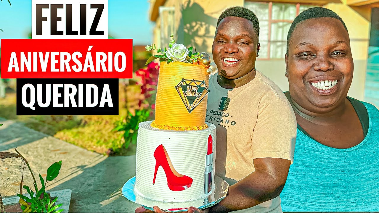 FIZ FESTA  SURPRESA DE ANIVERSÁRIO 🎁 PARA MINHA MÃE E ESSA FOI A REAÇÃO DELA 🥰🇲🇿