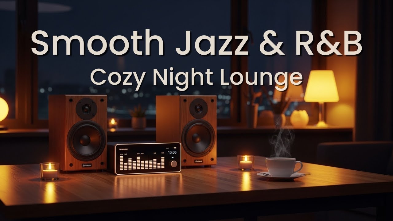Smooth Jazz & Soul R&B – Cozy Night Lounge with Sax & Guitar