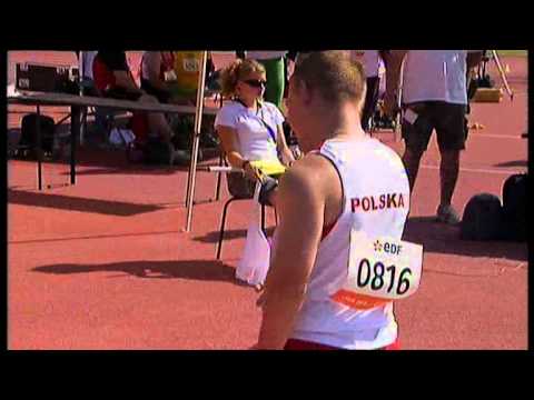 Athletics - Bartosz Tys - men's shot put F41 final - 2013 IPC Athletics
World Championships, Lyon