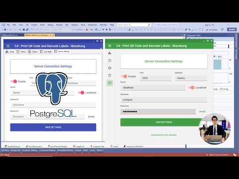 Designing Database Connection Settings Page (English Audio) - Part 1