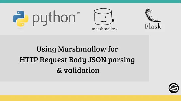 HTTP Request Body JSON parsing & validation using Marshmallow