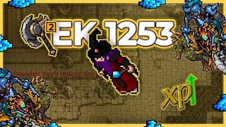 EK 1253 Hunt Solo Temple of the Moon Goddess (Nagas) 15kk/h (225%) - Tibia Hunt #tibia #tibiahunt
