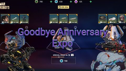 FINAL Anniversary Expo Opening | War Robots