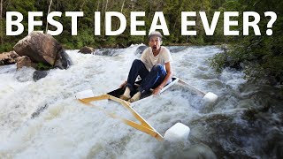Ich versuche ein Low - Budget Boot zu bauen | Wird es schwimmen? YouTube Challenge