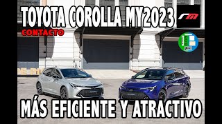 TOYOTA Corolla MY2023 | COMPACTO FAMILIAR SEDAN FHEV | CONTACTO | revistadelmotor.es