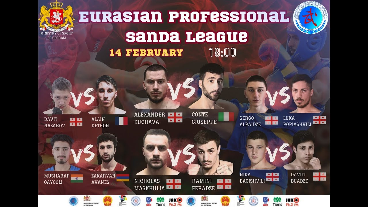 Eurasian Professional Sanda League -  14 Feb, 2026