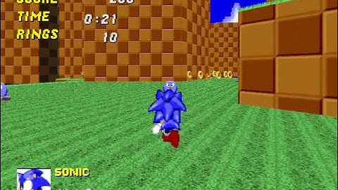 SRB2 Demo 1 Gameplay