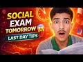 SEE Social Exam Tomorrow 😱 | Last Day Tips You Must Know! 💯