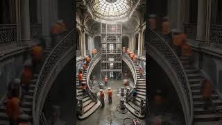 They saved this Historic Mansion from demolition ❤️🏗️ #renovation #luxuryrenovation