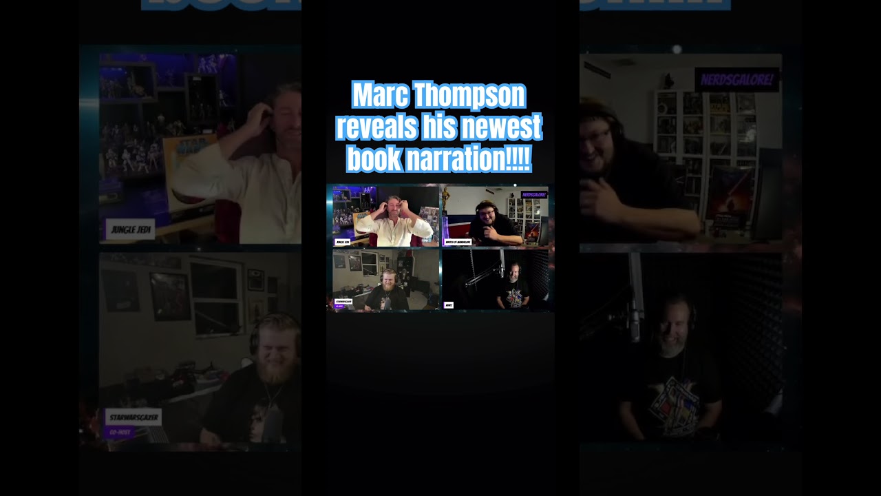 Marc Thompson Reveals his next book! 