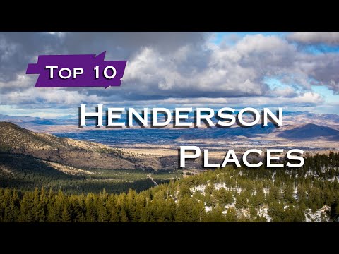 Top 10 Must Visit Places in Henderson - Nevada