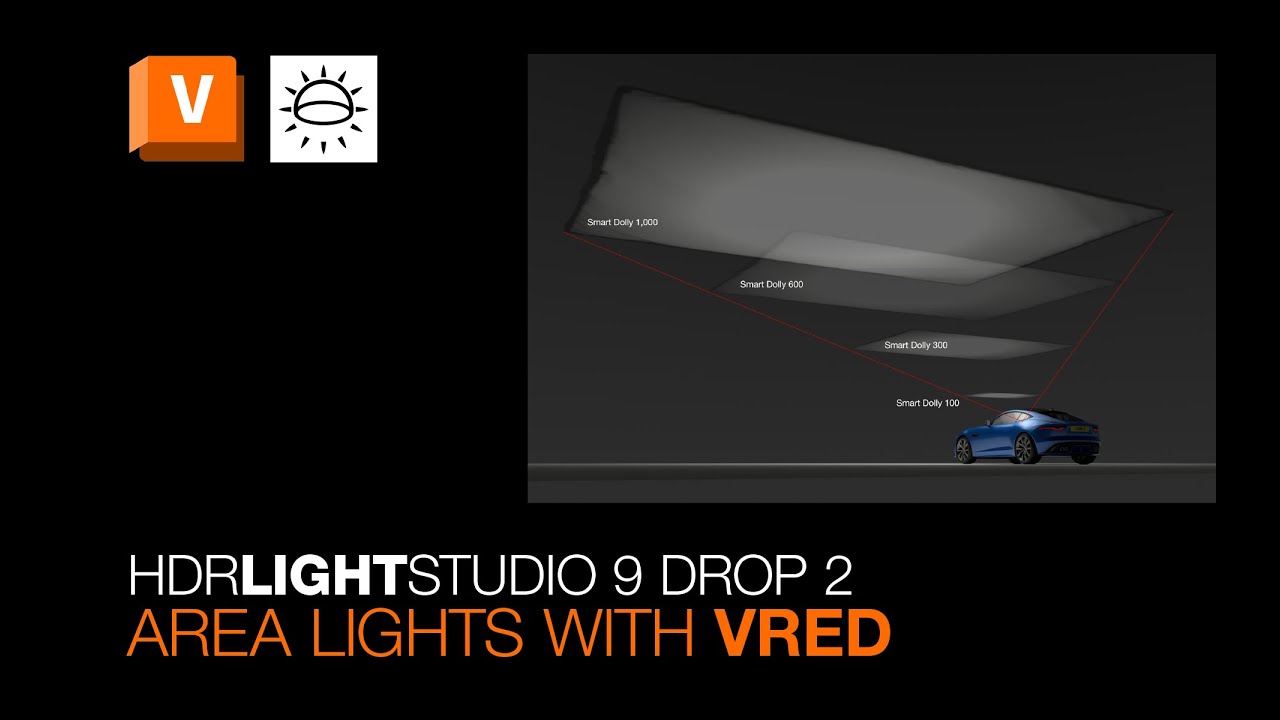 Area Lights Workflow for VRED | HDR Light Studio 9 Drop 2 Tutorial ...