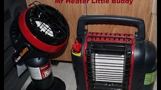 MyMiniCamperVan: Mr. Heater Buddy vs Mr. Heater Little Buddy