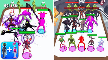 Merge Monsters Army - Gameplay Walkthrough Part 5 (Android, iOS)