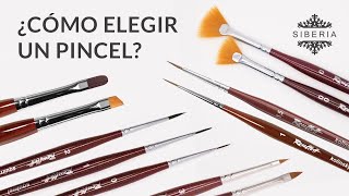 TIPOS de PINCELES para DECORAR UÑAS ? ¿Cómo elegir el MEJOR PINCEL para NAIL ART