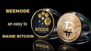 BeeNode - an easy way to mine Bitcoin