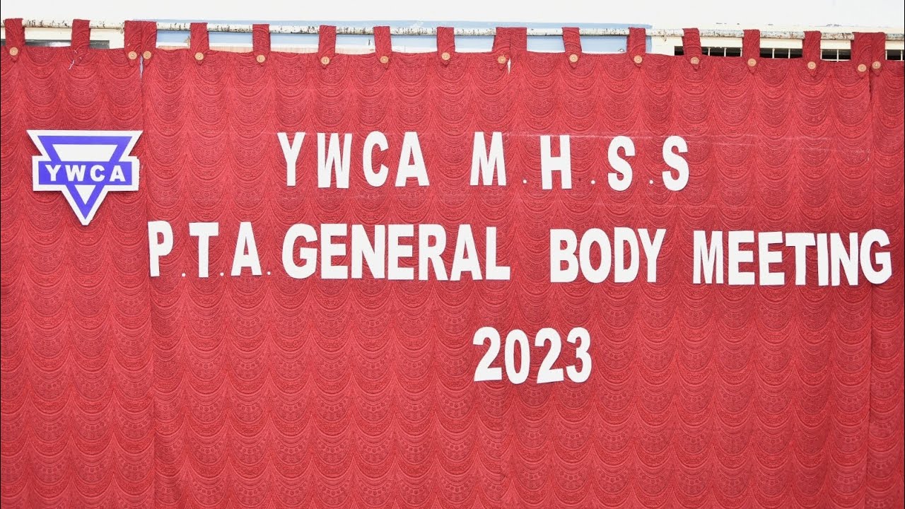 YWCA PTA GENERAL BODY MEETING 2023 || MADURAI