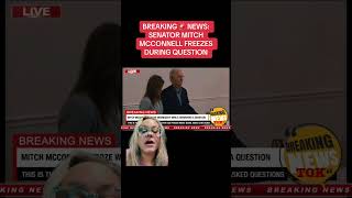 McConnell's Confusion at Press Conference Sparks Concern #fok #politicaltiktok