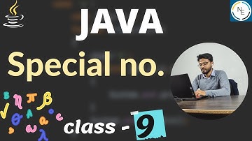 Special number || Java tutorial for beginners || Java in Hindi || Java programming in Hindi || ICSE