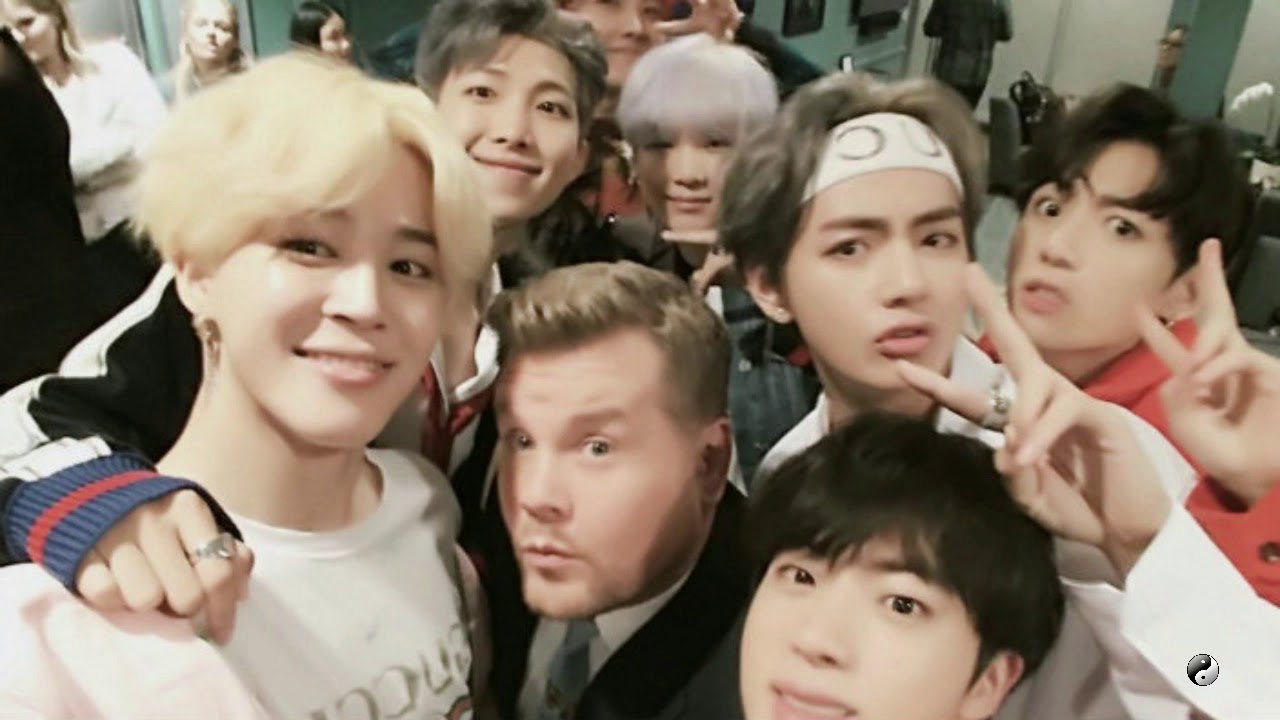BTS (방탄소년단) on James Corden's The Late Late Show - YouTube
