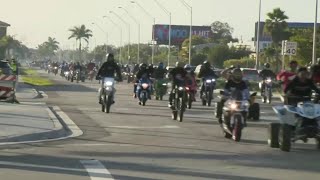 Dozens arrested during Wheels Up, Guns Down ride