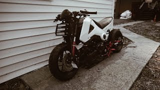 MY NEW SLAMMED HONDA GROM