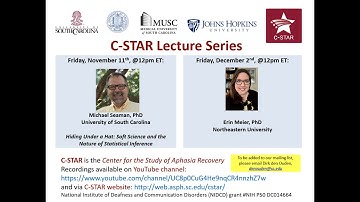 "Hiding Under a Hat: Soft Science and the Nature of Statistical Inference", Michael Seaman