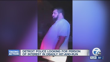 PHOTO: Person of interest wanted in deadly hit-and-run