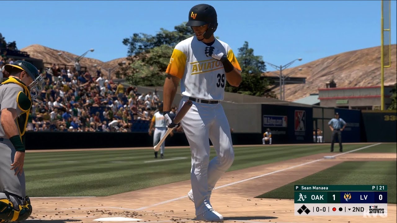 MLB The Show 20 - Las Vegas Aviators vs Oakland Athletics - Gameplay (PS4  HD) [1080p60FPS] 