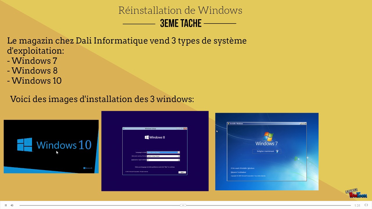 Oral de stage Pour technicien informatique - YouTube