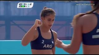 Irene Verasio & Camila Hiruela Arg Womens Beach Volleyball Highlights 1080P 30Fps H264 128Kbit Aac