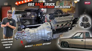 BUDGET 6 SPEED TRANSMISSION OPTION FOR YOUR PROTOURING TRUCK? | OBS race truck drivetrain breakdown