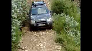Freelander hill descent on