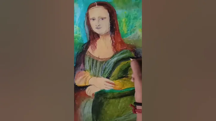 mona Lisa attacked with cake by disguised eco activist ,parul athiya art # shorts # subscribe👍🏻👍🏻👍🏻