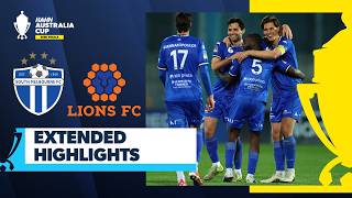 South Melbourne v Lions FC | Extended Highlights | Hahn Australia Cup Semi-finals