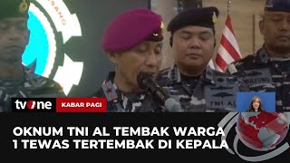 Letuskan Senapan Bubarkan Keributan, Warga Tertembak Oknum TNI AL | Kabar Pagi tvOne