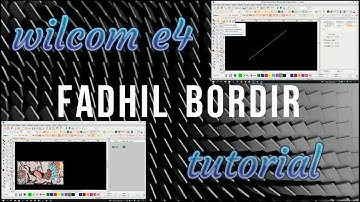 tutorial wilcom e4 motif run bagi pemula-pada batik part-6