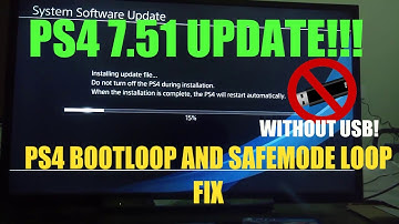Ps4 7.51 Update Fix | Ps4 Bootloop & Safemode Loop FIX | PS4 7.50 Update Fix | WITHOUT USB