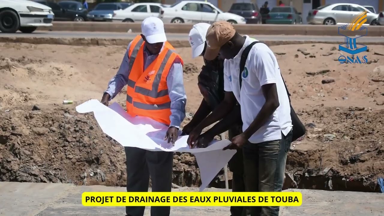 Projet de drainage des eaux pluviales de TOUBA