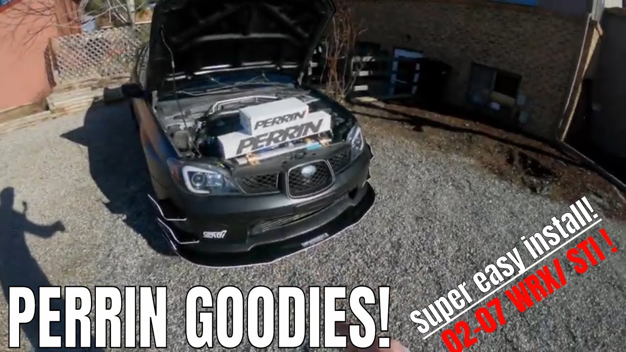 20022007 WRX/STI Perrin Radiator shroud & Belt cover INSTALL! YouTube
