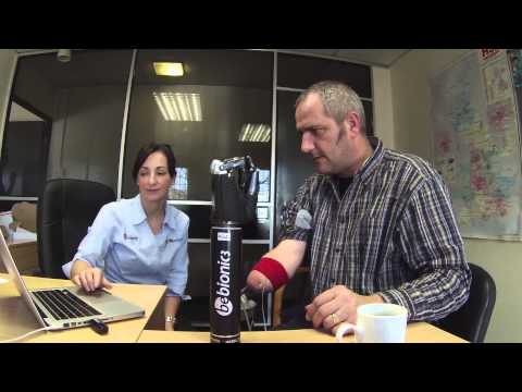 Test Bebionic  Fabrice Sabre