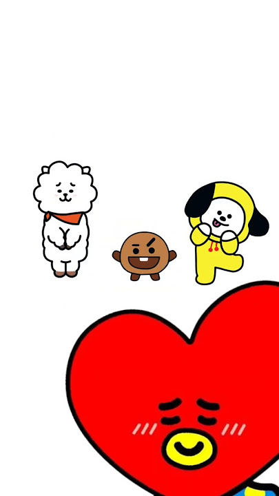 BT21 edit 😅🤣💜 #tata#shooky#chimmy#rj#bt21#bts