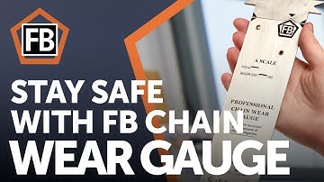 The Key to Safe Equipment Inspection: FB Leaf Chain Wear Gauge